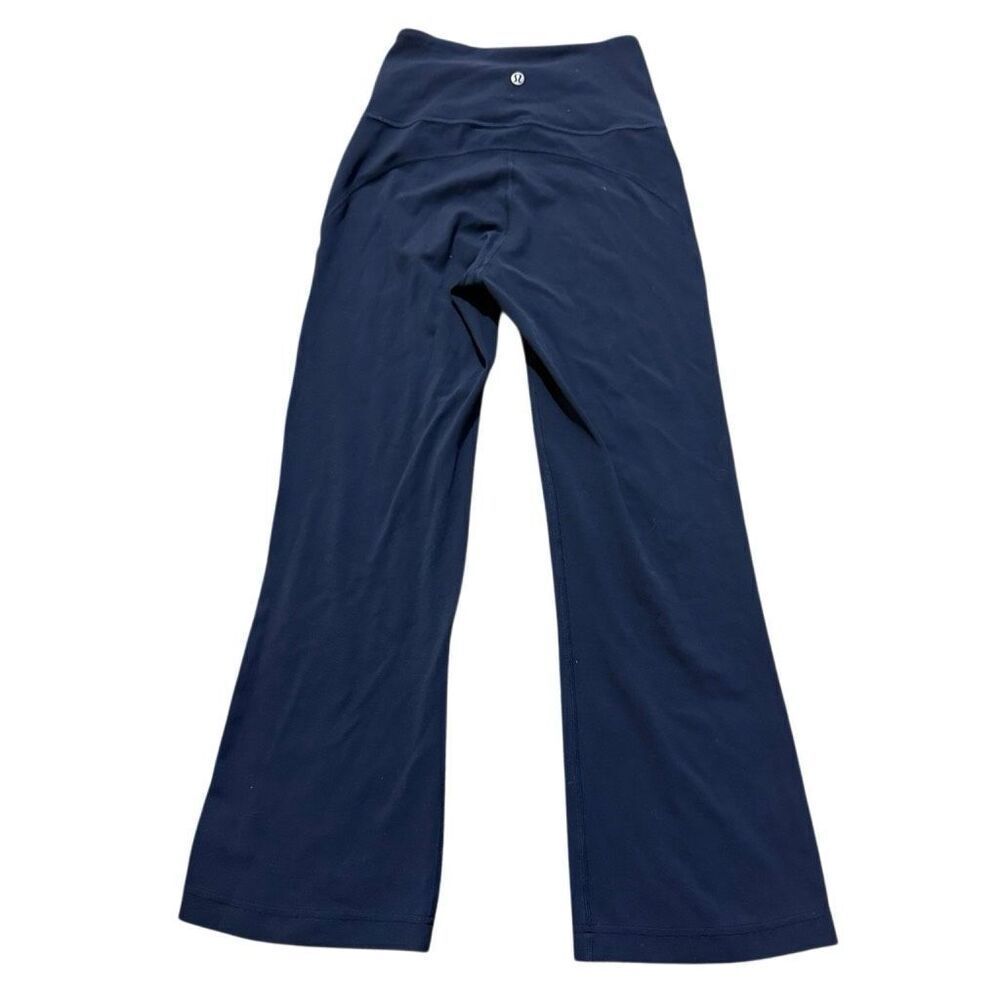 Lululemon navy blue Align High-Rise Straight Leg Crop Pants size 4